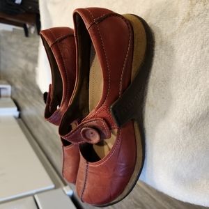ROMIKA MILLA 96 SLIP-ON Leather Mary Janes Burgundy